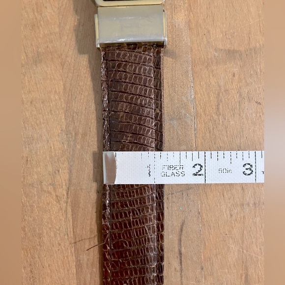 Stunning VNT Hunting World Reversable Brown Reptile & Leather Belt - Unisex - Picture 10 of 15